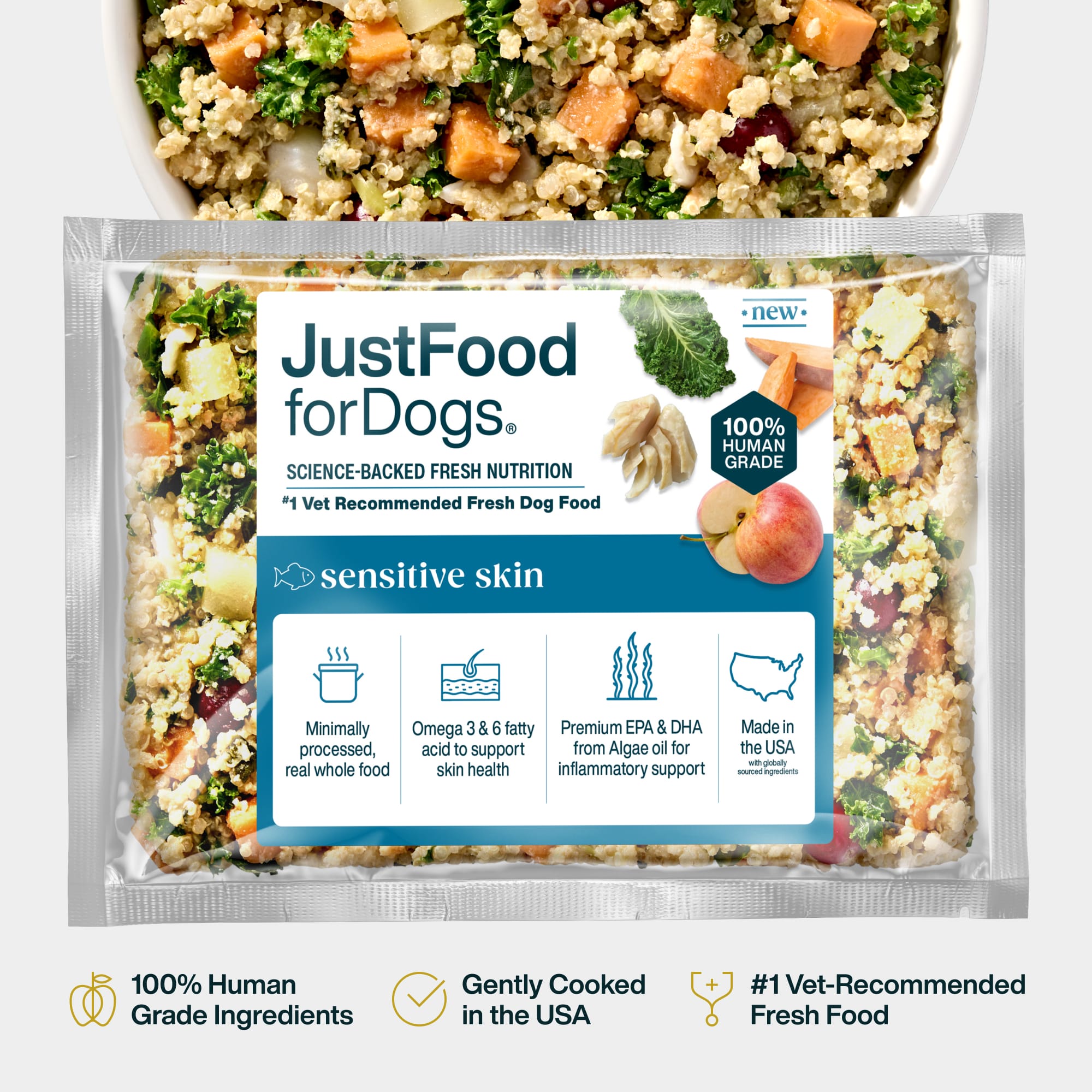 Fresh Dog Food for Sensitive Skin – JustFoodForDogs