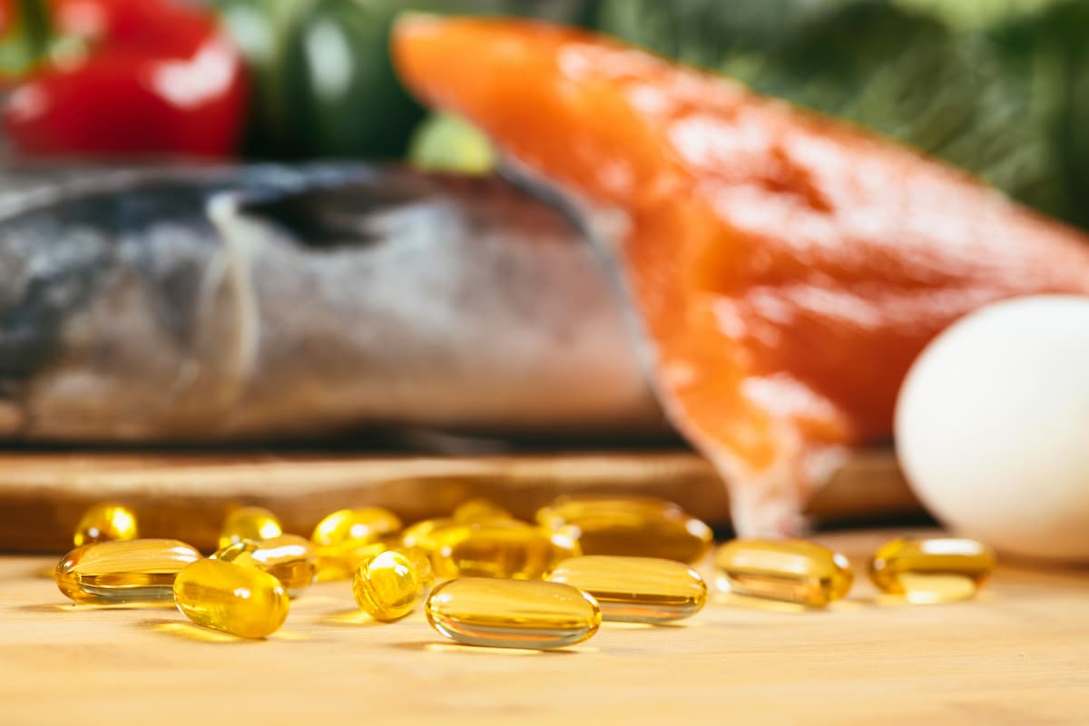 salmon oil capsules