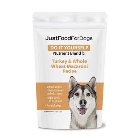 Do It Yourself Nutrient Blend for Turkey & Whole Wheat Macaroni