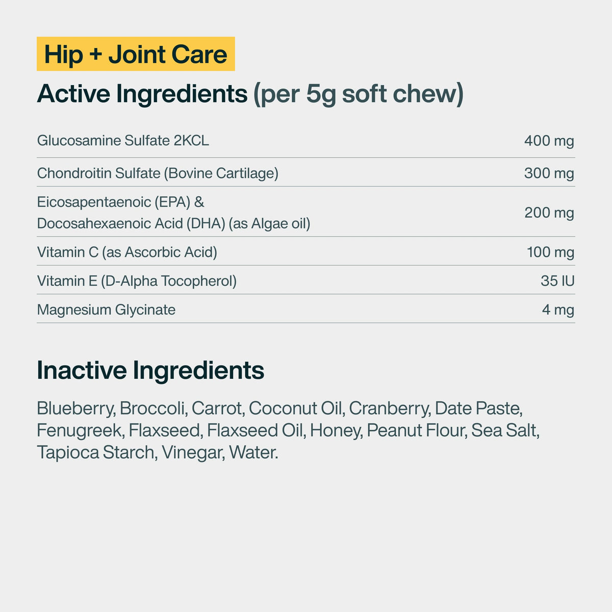 Hip + Joint Care