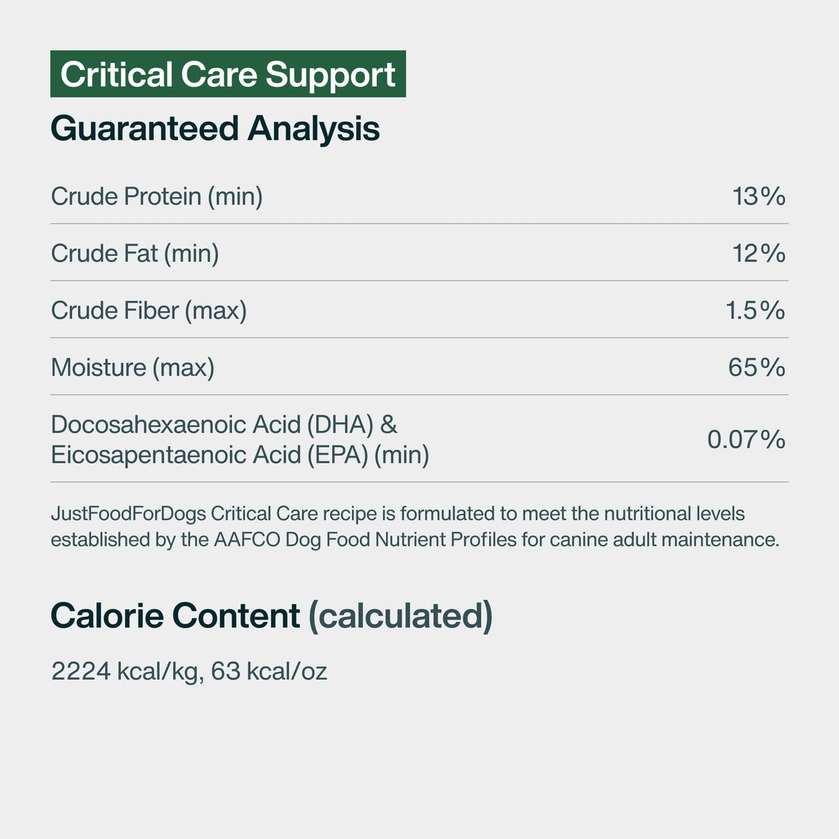 Critical Care Support