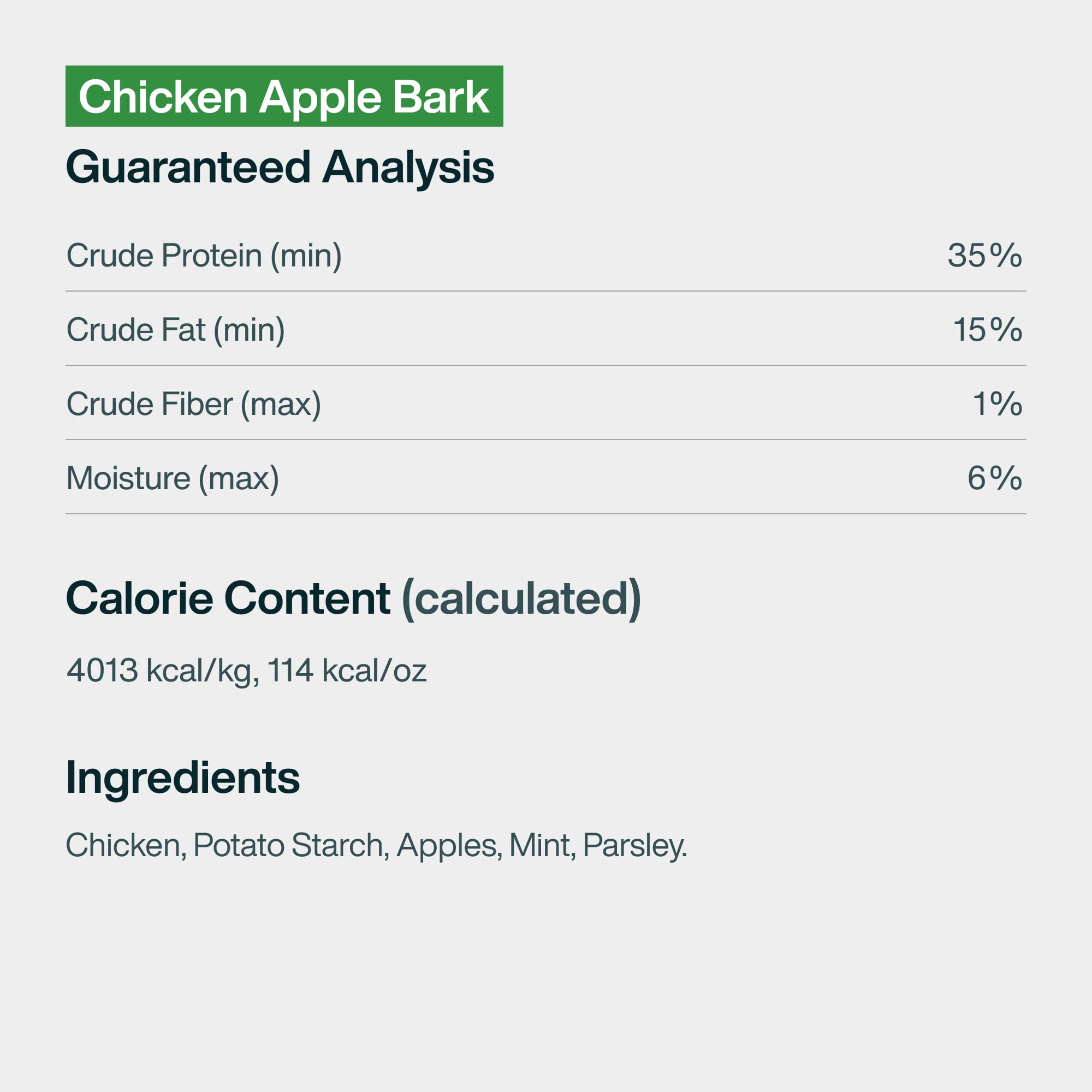 Chicken and Apple Dog Treats – JustFoodForDogs