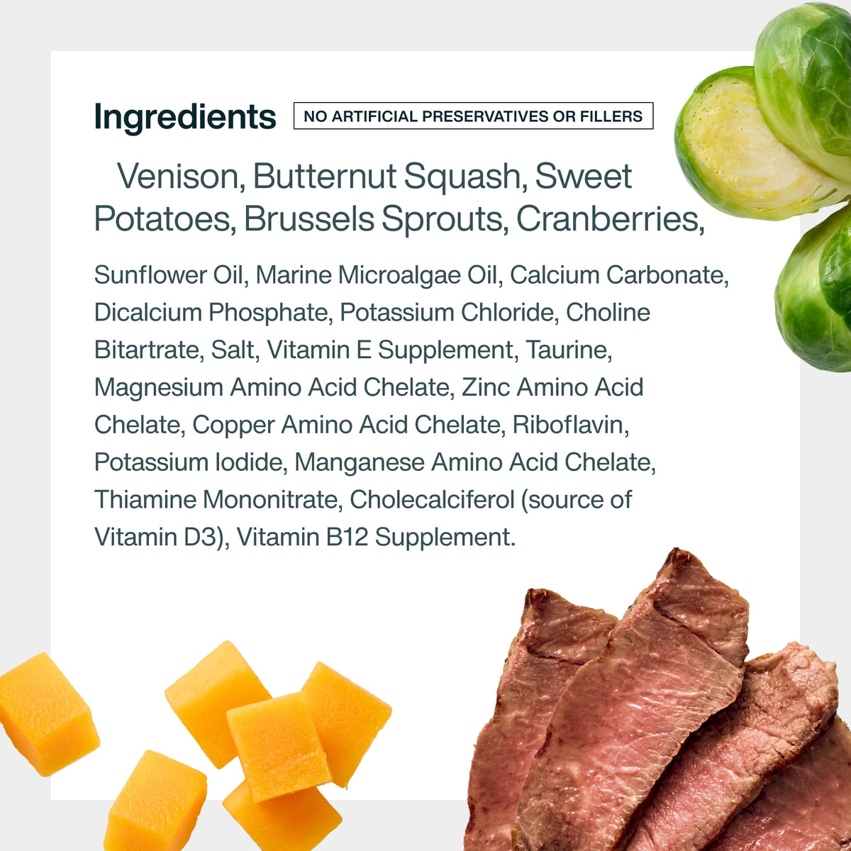 Venison & Squash Dog Food