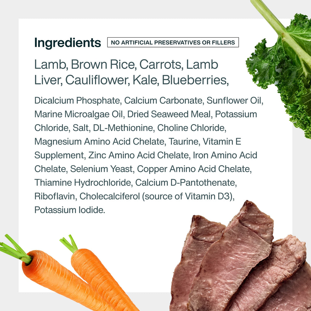 Lamb & Brown Rice Dog Food