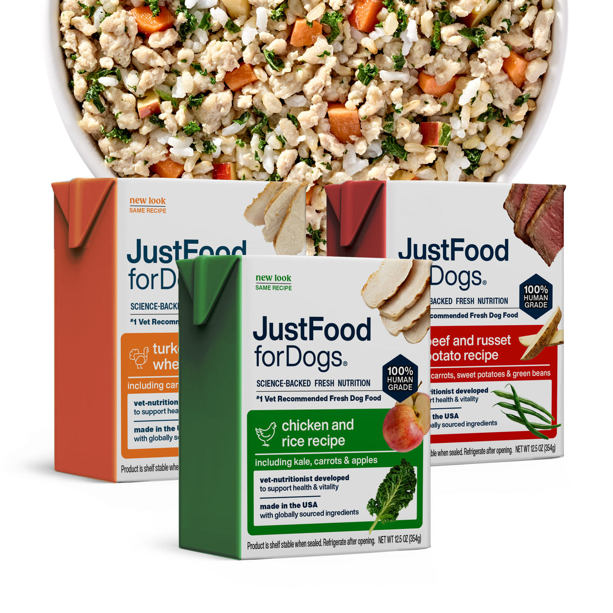 Pantry Fresh Variety Pack - Beef, Chicken, Turkey (Pack of 6)