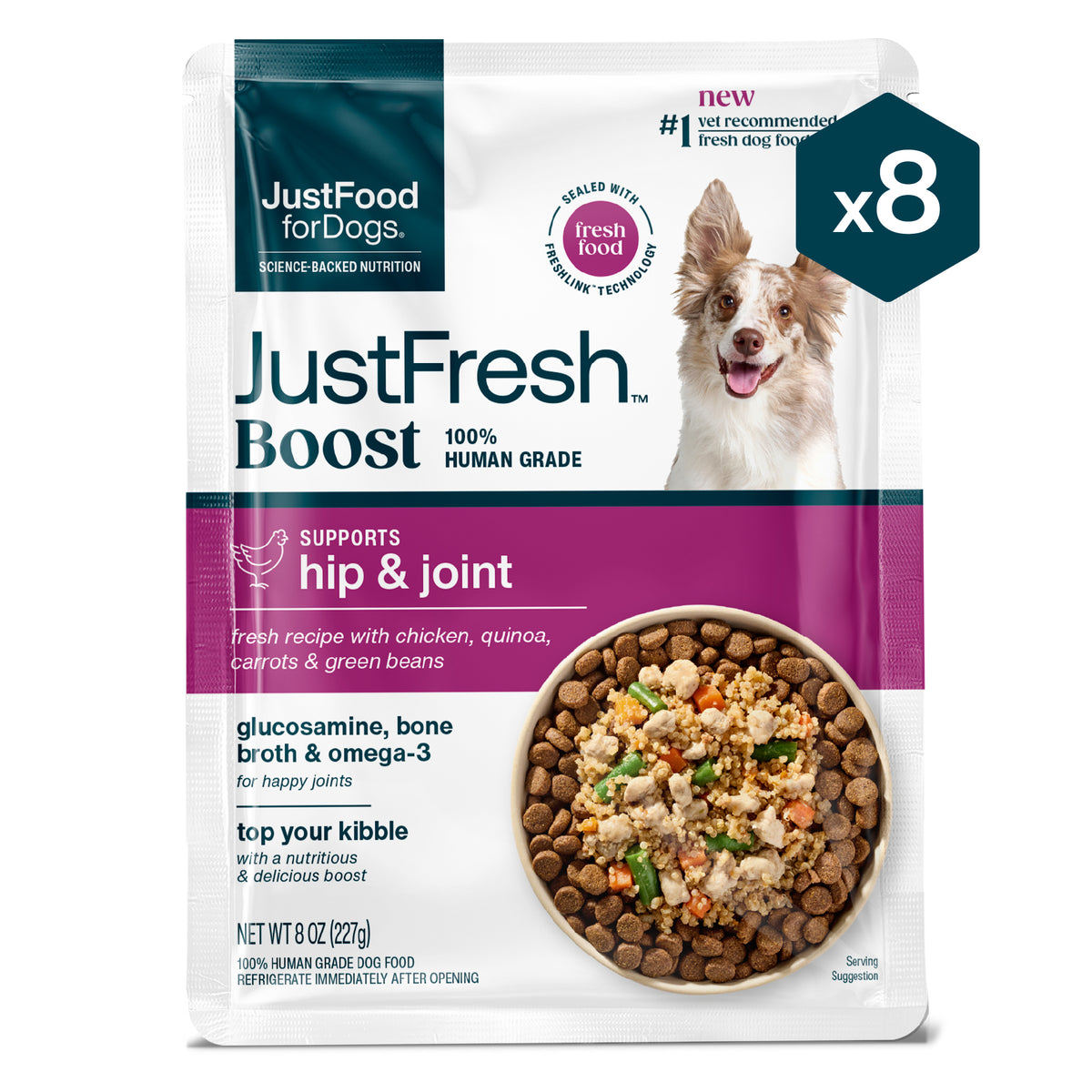 JustFresh Boost Meal Topper for Hip & Joint Support