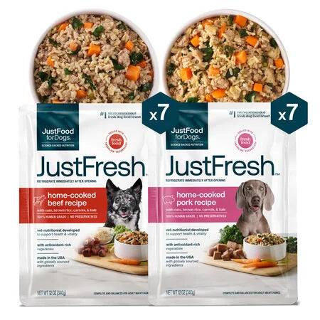 JustFresh Allergy-Friendly Favorites Variety Pack - Beef & Pork