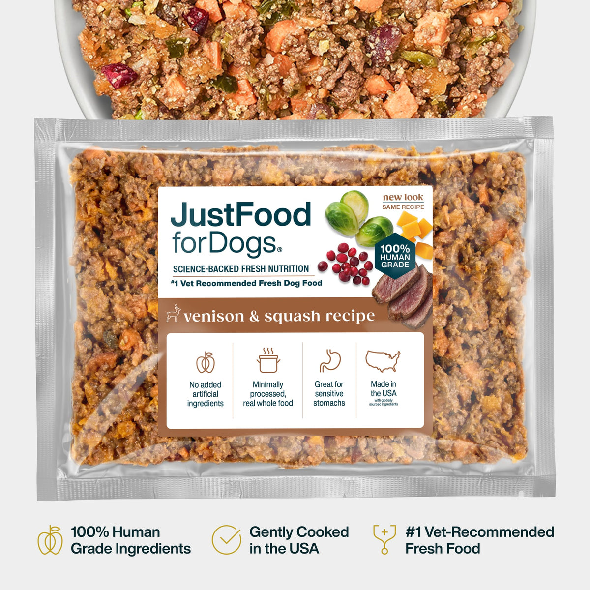 Venison & Squash Dog Food