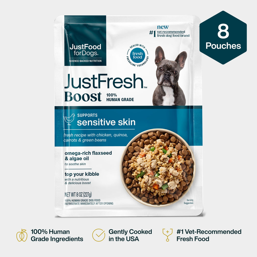 JustFresh Boost Meal Topper for Sensitive Skin