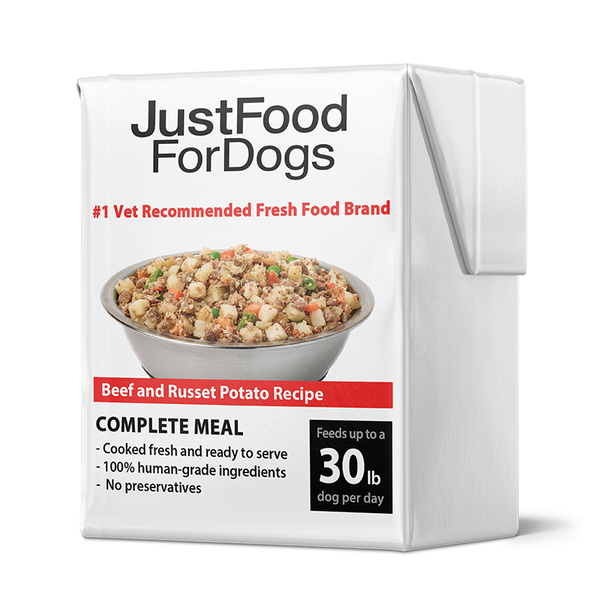 JUSTFOODFORDOGS Pantry Fresh Human-Grade Non-GMO Variety Pack Fresh Dog Food,  12.5-oz pouch, case of 8 